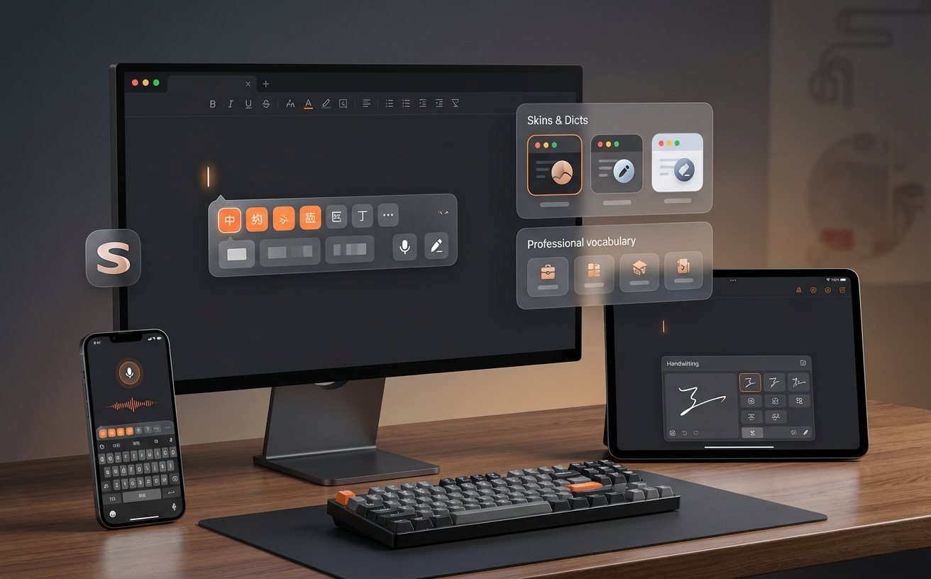 新电脑装机必看：搜狗输入法对比系统默认键盘的配置与迁移实战