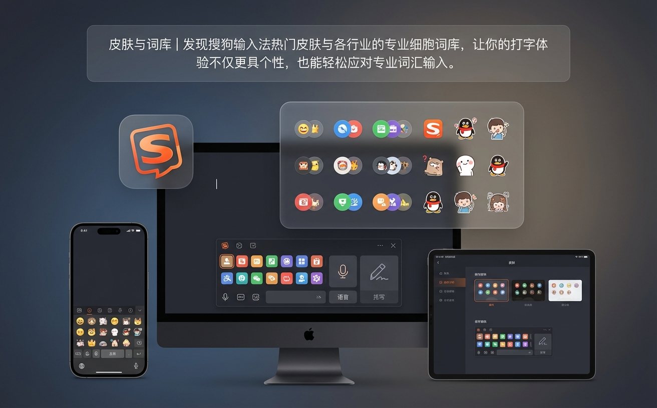 搜狗拼音输入法内置颜文字与海量表情包生态
